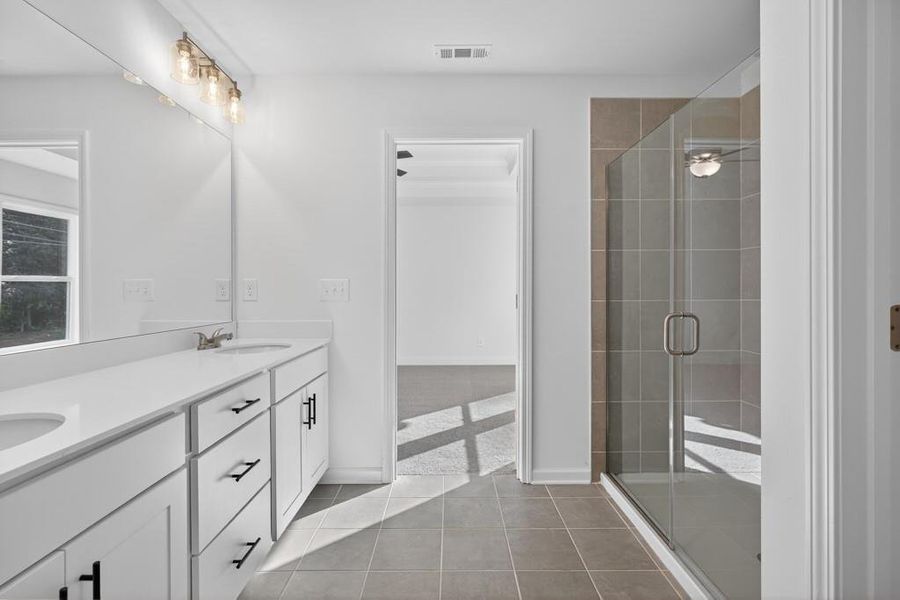 Furnished interior view inside a new home in , Jefferson (Image 11).