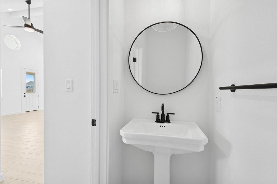 Half bath (*Photo not of actual home and used for illustration purposes only.)