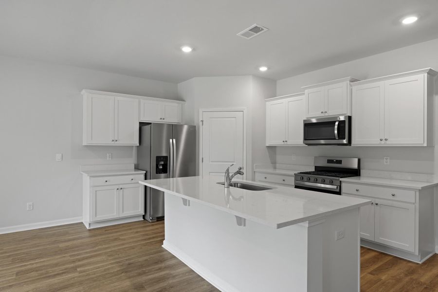 Furnished interior view inside a new home in Pineview North, Summerville (Image 11).