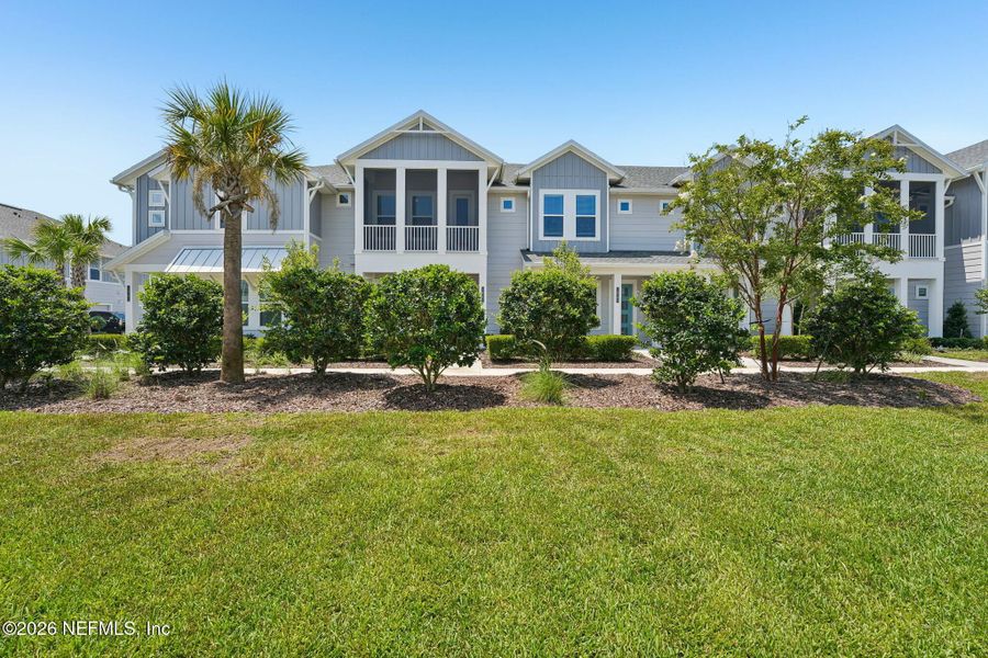 Front exterior of a new home in , Ponte Vedra, FL, highlighting curb appeal (Image 2). Front exterior of a new home in , Ponte Vedra, FL, highlighting curb appeal (Image 2).