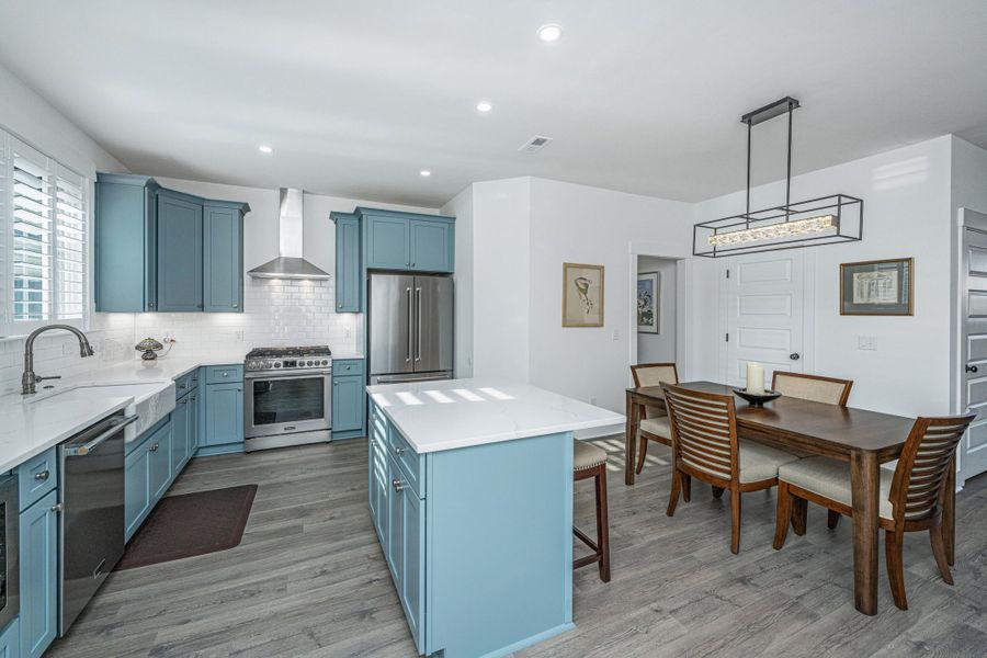 Furnished interior view inside a new home in Hayes Park, Johns Island (Image 39).