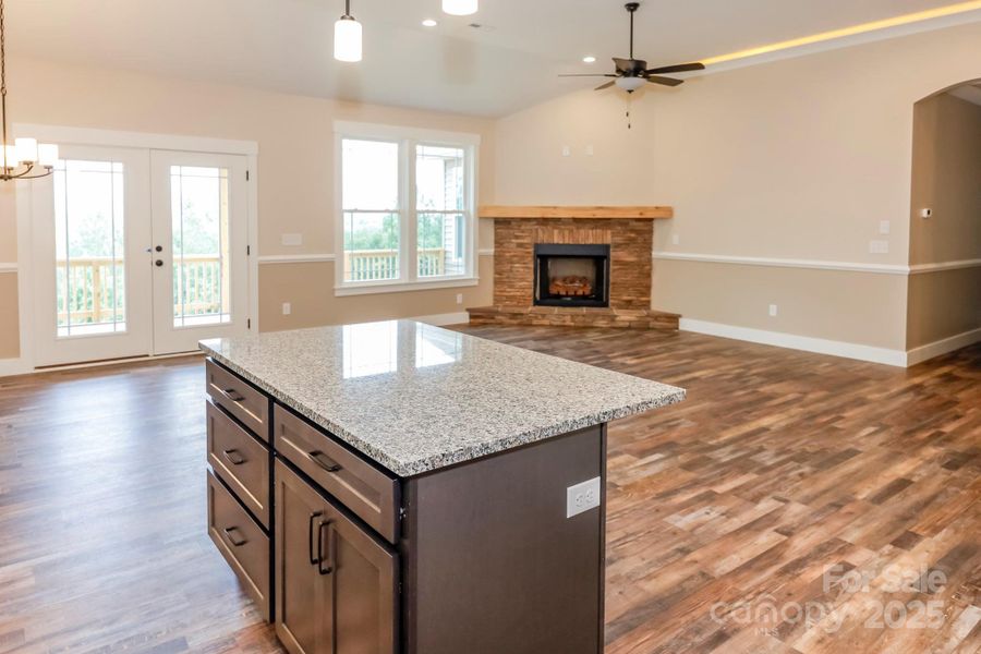 Furnished interior view inside a new home in , Rutherfordton (Image 10).