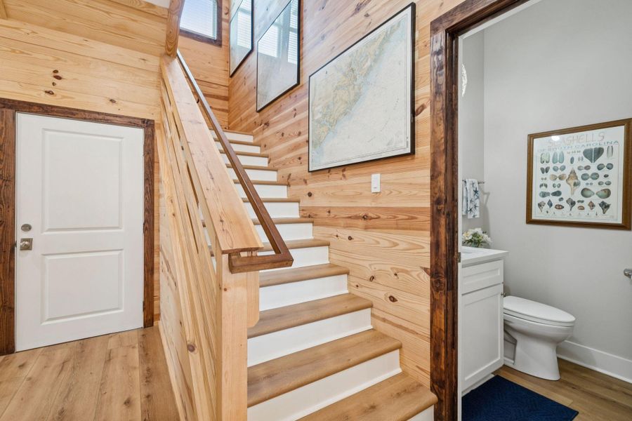 Furnished interior view inside a new home in , Folly Beach (Image 8).