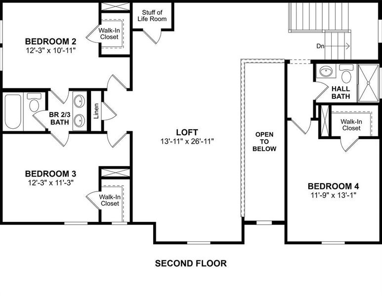2D floor plan layout of this home in Elevon, Lavon, TX (Image 5). 2D floor plan layout of this home in Elevon, Lavon, TX (Image 5).