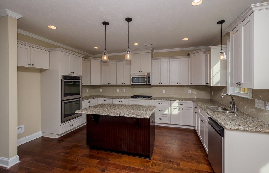 Representative furnished interior of a home built from the Durham Hill by Ivey Homes in Tillery Park, Grovetown (Image 9).