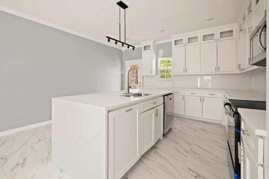 Furnished interior view inside a new home in , Royse City (Image 4). Furnished interior view inside a new home in , Royse City (Image 4).