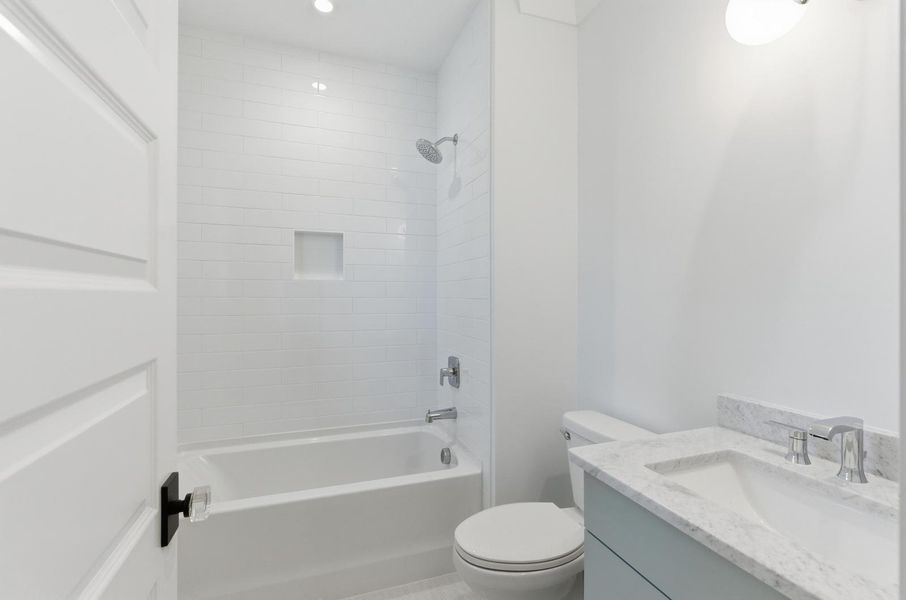 Furnished interior view inside a new home in , Mount Pleasant (Image 17).