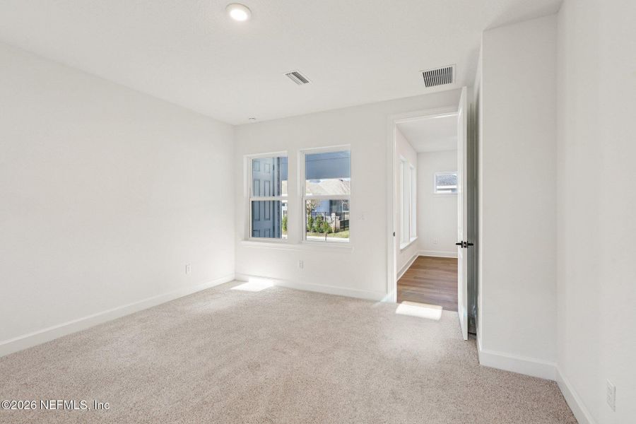 Spacious, unfurnished interior of a new home in Brookside at Shearwater, St. Augustine (Image 47).