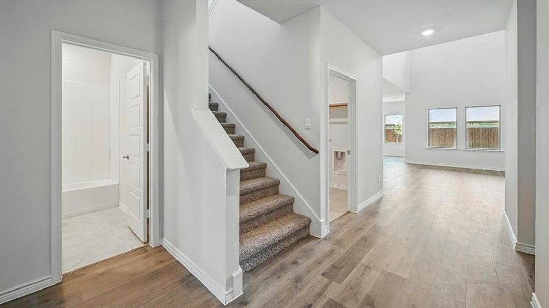 Spacious, unfurnished interior of a new home in Lilybrooke at Legacy Hills, Celina (Image 27). Spacious, unfurnished interior of a new home in Lilybrooke at Legacy Hills, Celina (Image 27).