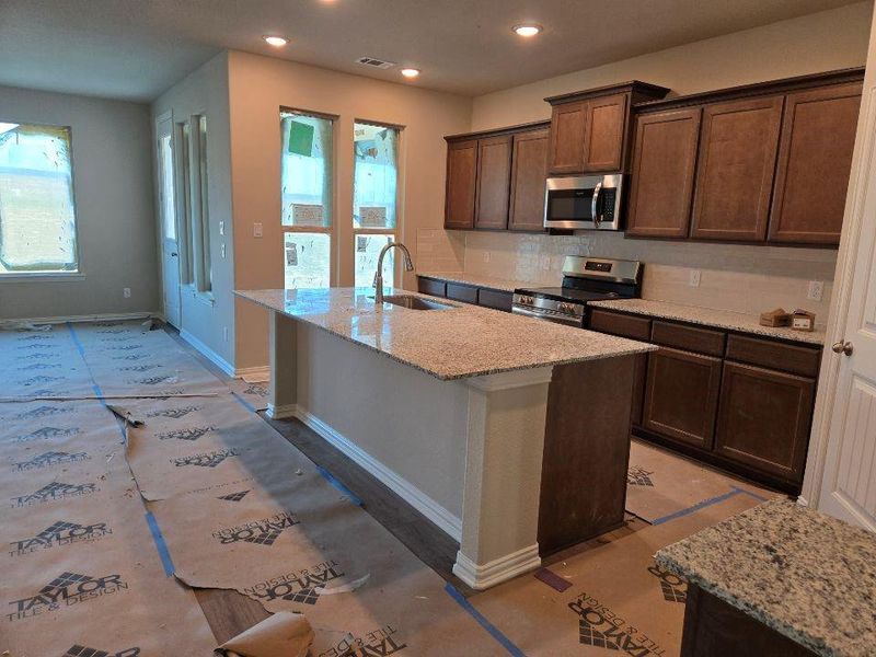 In-progress construction of a new home in Hillview Addition, Decatur, TX (Image 14).
