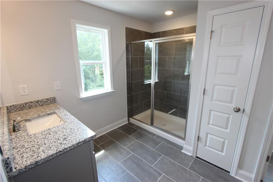 Furnished interior view inside a new home in Clark Farms, Flowery Branch (Image 7).