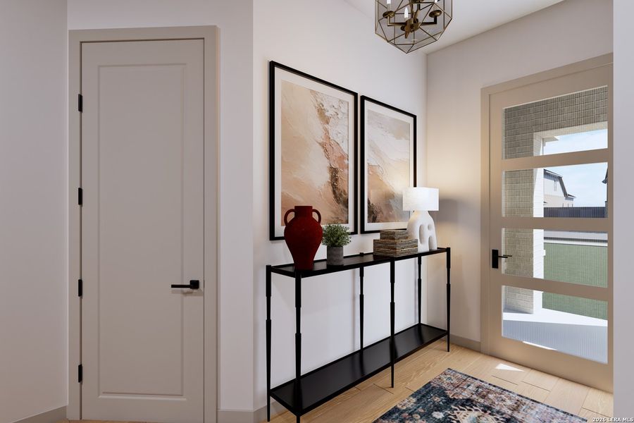Furnished interior view inside a new home in Meyer Ranch – Select Reserve Series, New Braunfels (Image 3).