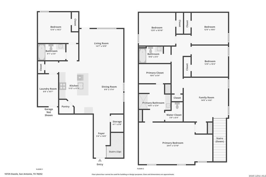2D floor plan layout of this home in Applewood, San Antonio, TX (Image 3). 2D floor plan layout of this home in Applewood, San Antonio, TX (Image 3).