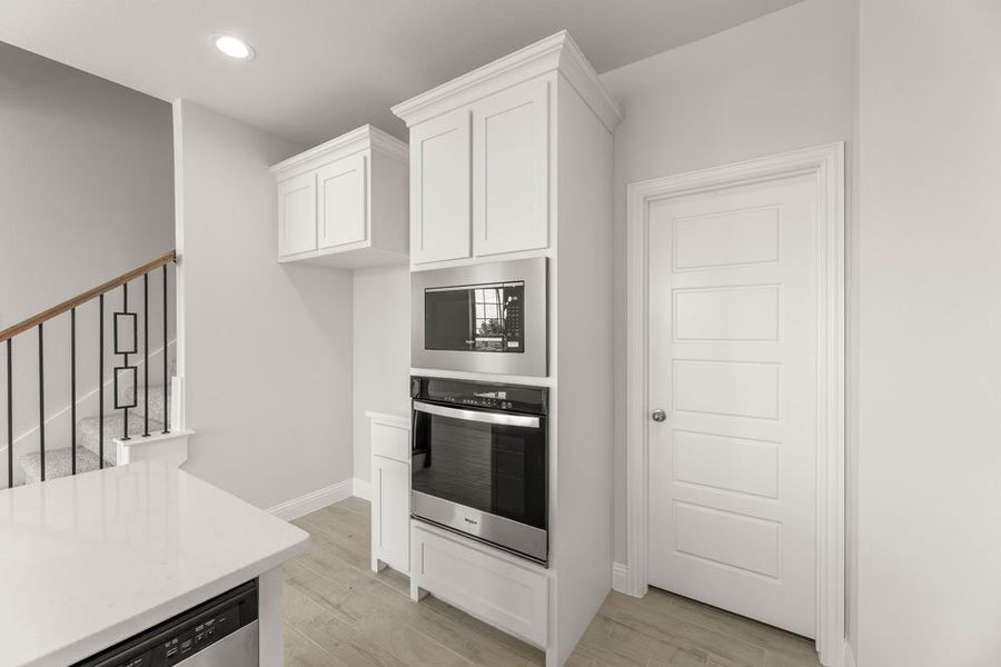 Representative exterior photo of a completed home built from the Palestine by Impression Homes in Main Street Village, Mansfield, TX (Image 9). Representative exterior photo of a completed home built from the Palestine by Impression Homes in Main Street Village, Mansfield, TX (Image 9).