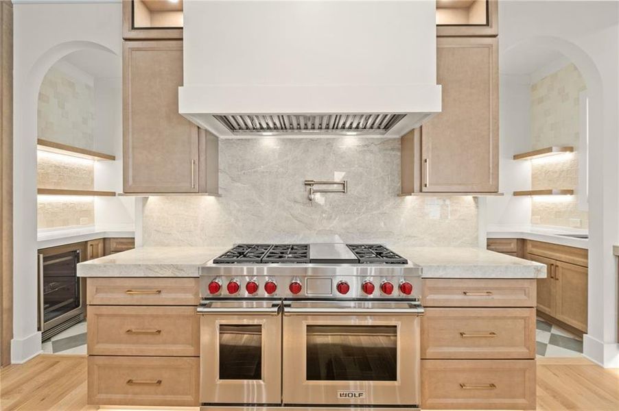 Furnished interior view inside a new home in , Marietta (Image 14).