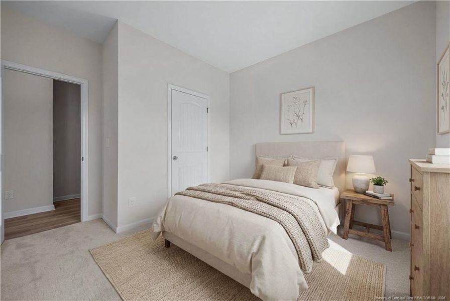 Virtually Staged Guest Bedroom #1 Virtually Staged Guest Bedroom #1