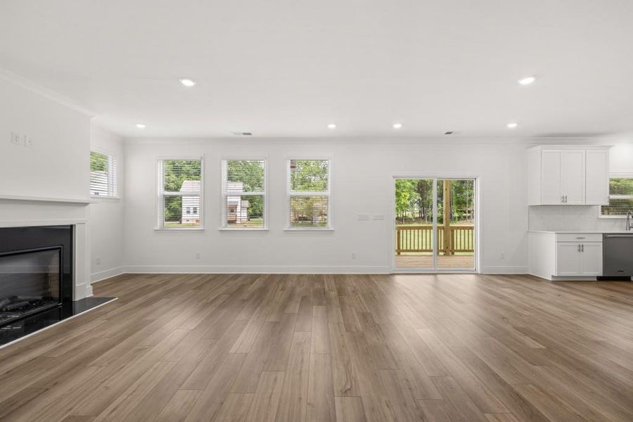 Spacious, unfurnished interior of a new home in Willow Creek, Watkinsville (Image 43).