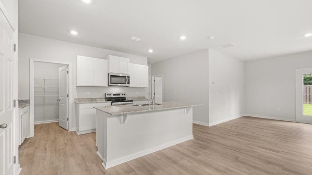 Furnished interior view inside a new home in Northberry, Rome (Image 4).