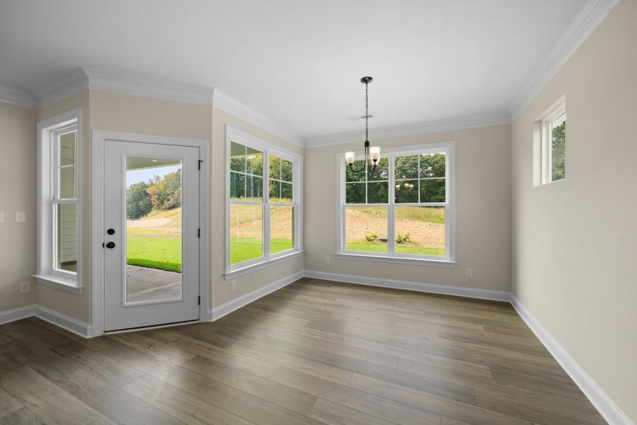 Spacious, unfurnished interior of a new home in Grove Park, Clemmons (Image 32).