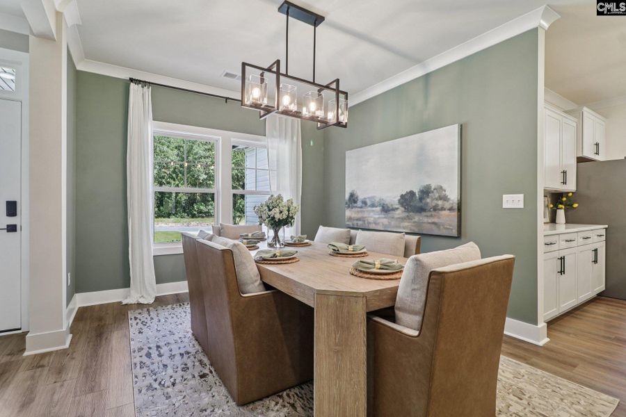 Furnished interior view inside a new home in Raglins Creek, Lugoff (Image 9).