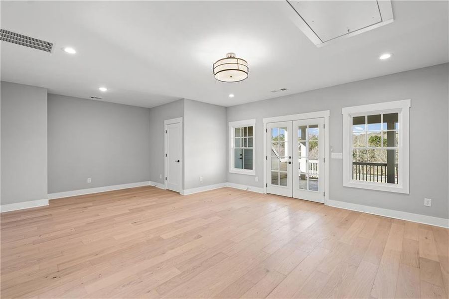 Spacious, unfurnished interior of a new home in , Ball Ground (Image 35). Spacious, unfurnished interior of a new home in , Ball Ground (Image 35).