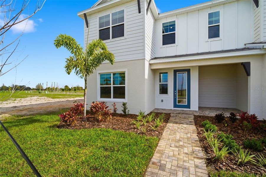 Exterior details and patio area of a home in , Parrish (Image 4). Exterior details and patio area of a home in , Parrish (Image 4).