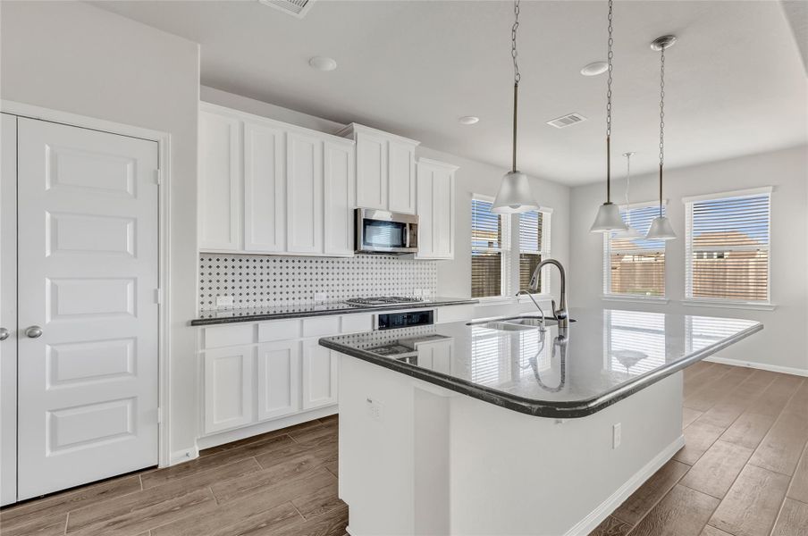 Furnished interior view inside a new home in , Baytown (Image 5). Furnished interior view inside a new home in , Baytown (Image 5).