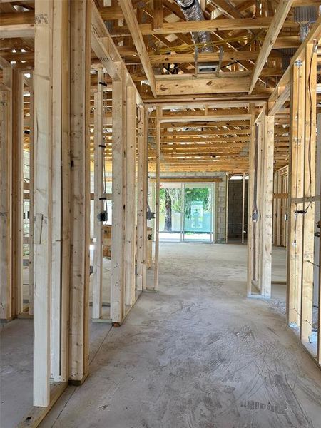 In-progress construction of a new home in Cascades at Southern Hills, Brooksville, FL (Image 43).