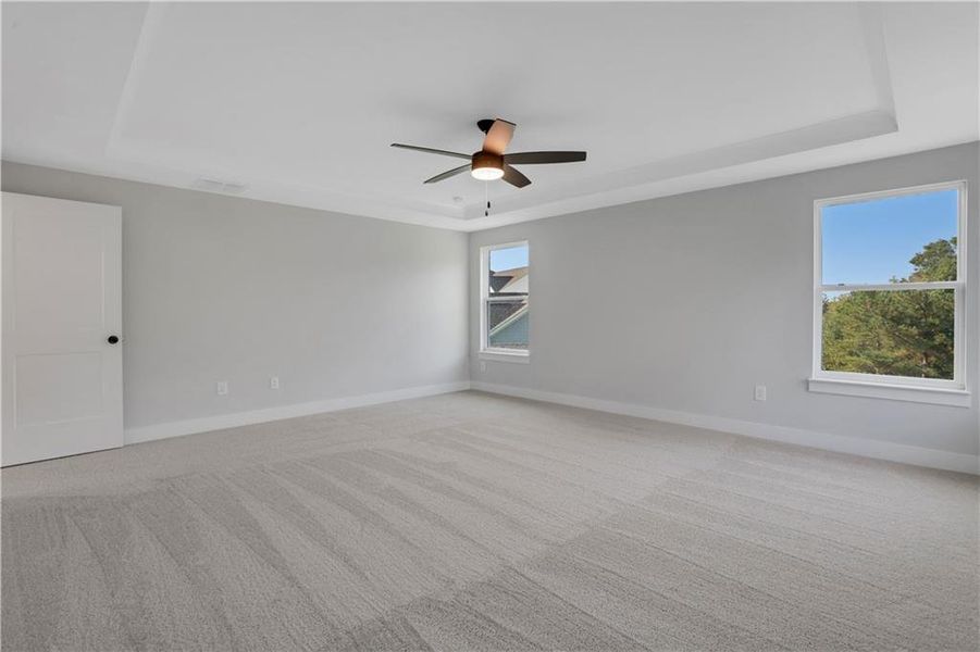 Spacious, unfurnished interior of a new home in Cambridge, Flowery Branch (Image 39). Spacious, unfurnished interior of a new home in Cambridge, Flowery Branch (Image 39).