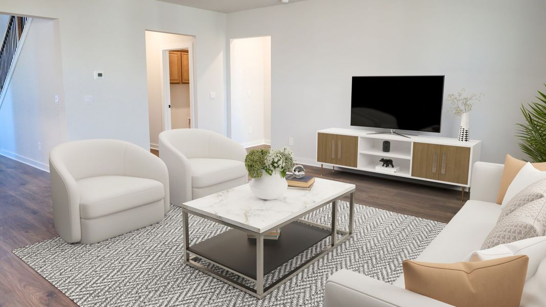 Furnished interior view inside a new home in Pottsview, Smyrna (Image 8).