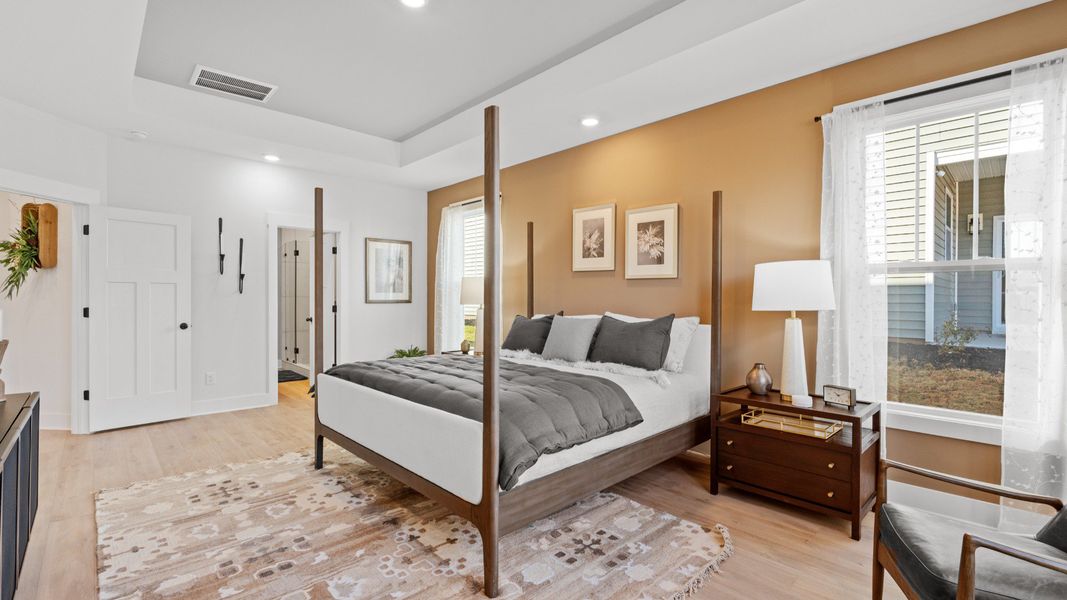 Furnished interior view inside a new home in Pelham Crossing Single Family Homes, Greenville (Image 16).