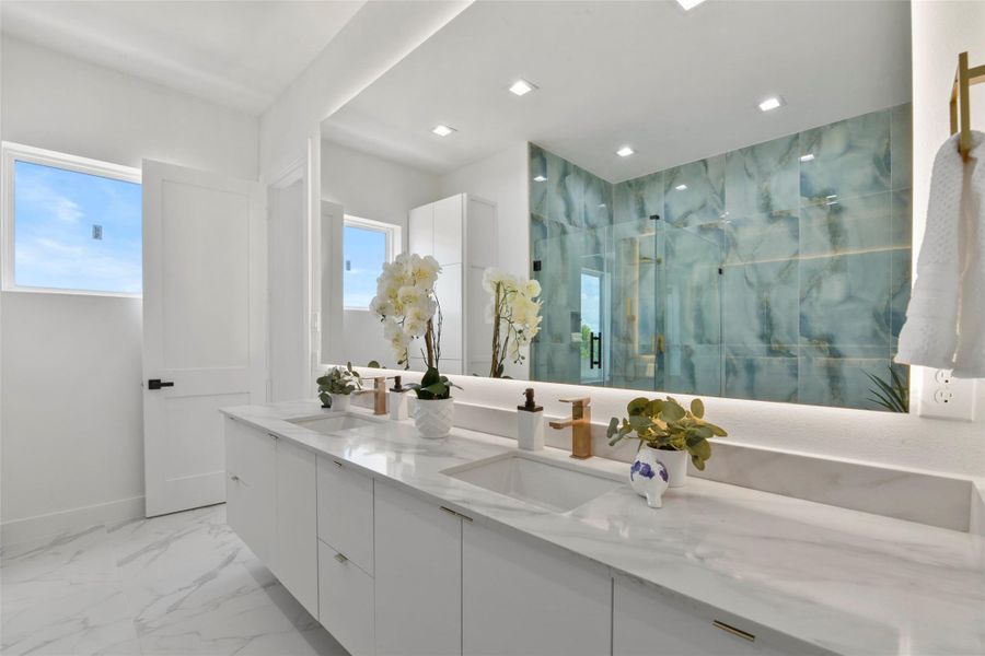 Furnished interior view inside a new home in , Houston (Image 38). Furnished interior view inside a new home in , Houston (Image 38).