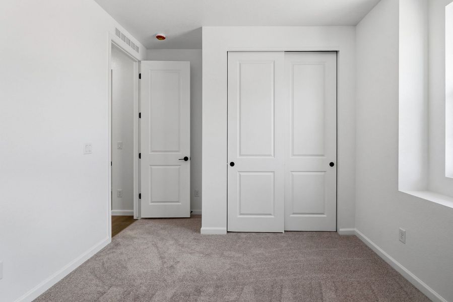 Spacious, unfurnished interior of a new home in The Town Collection at Independence, Elizabeth (Image 27). Spacious, unfurnished interior of a new home in The Town Collection at Independence, Elizabeth (Image 27).