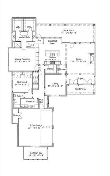 2D floor plan layout of this home in , Ball Ground, GA (Image 4). 2D floor plan layout of this home in , Ball Ground, GA (Image 4).