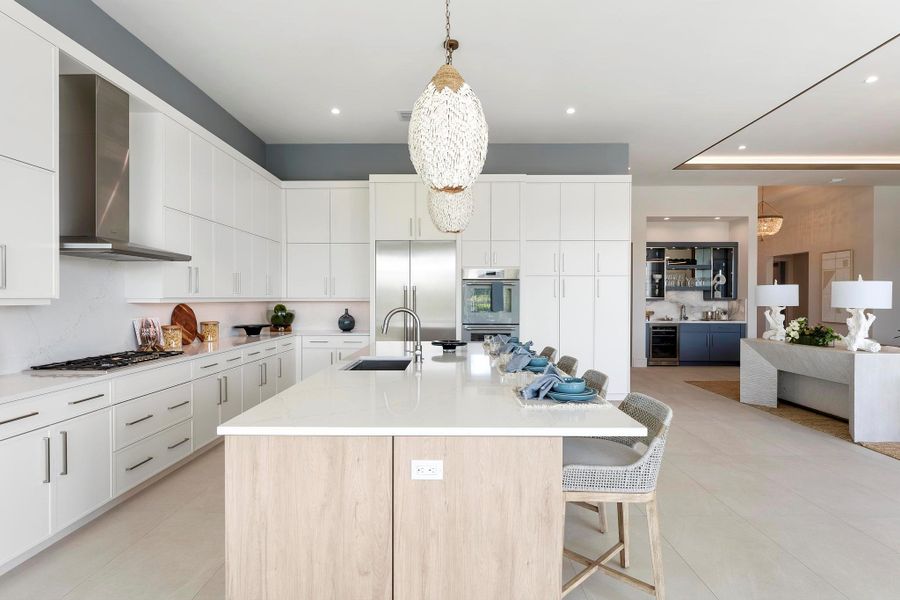 Furnished interior view inside a new home in , Port St. Lucie (Image 26).