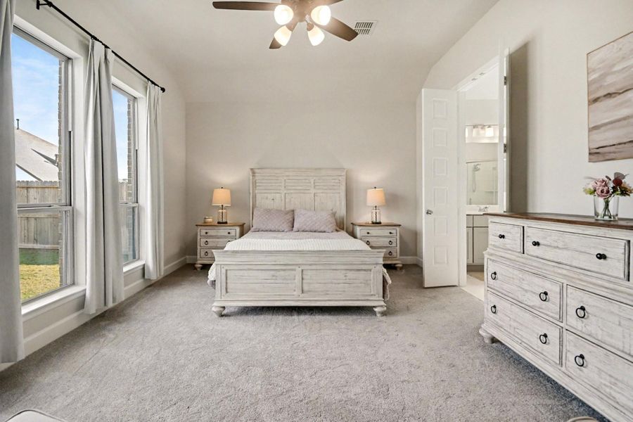 Furnished interior view inside a new home in Riceland 50', Mont Belvieu (Image 15). Furnished interior view inside a new home in Riceland 50', Mont Belvieu (Image 15).