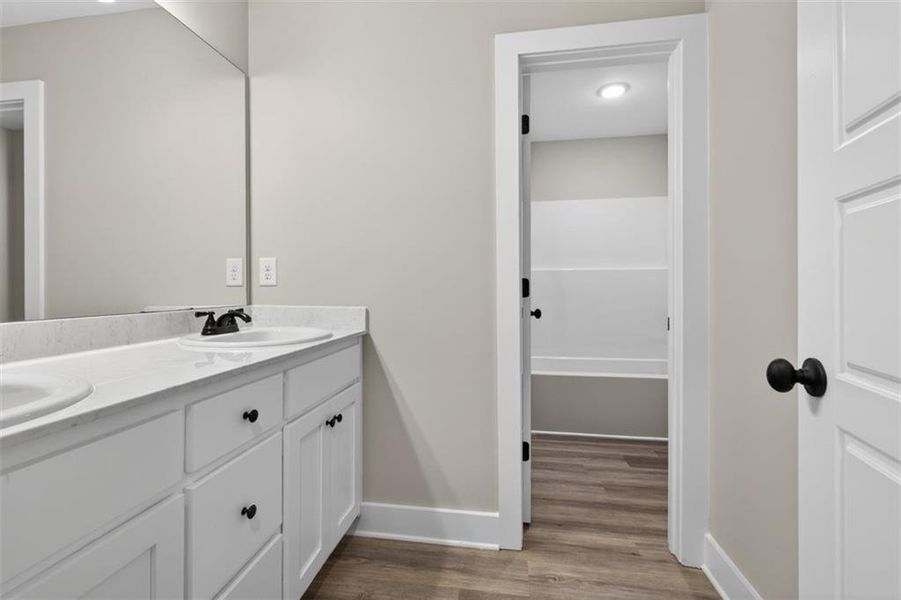 Furnished interior view inside a new home in , Winder (Image 6).