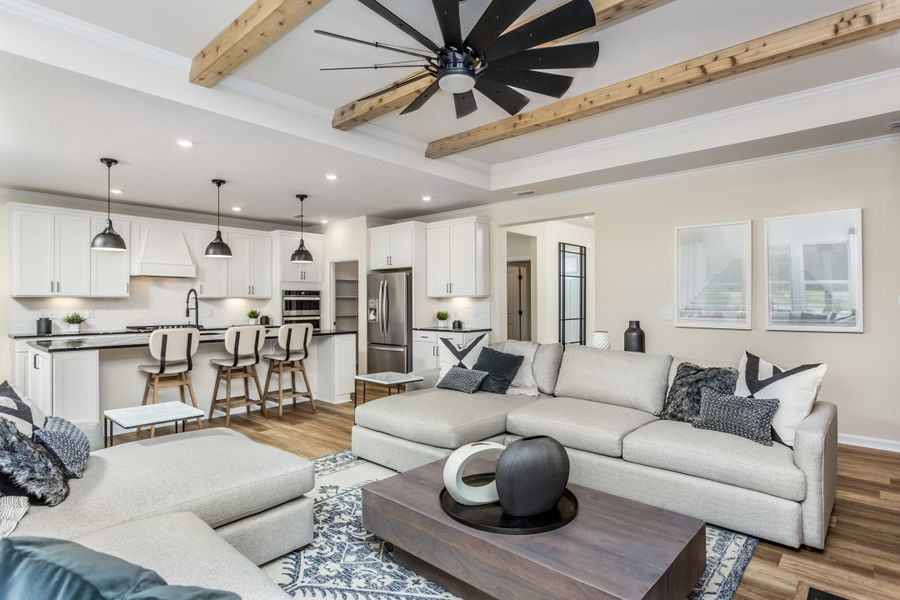 Representative furnished interior of a home built from the Stellar by Del Webb in Del Webb at Chatham Park, Pittsboro (Image 3).