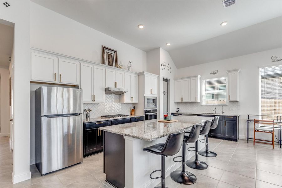 Ten and a half foot Long Island/granite countertop