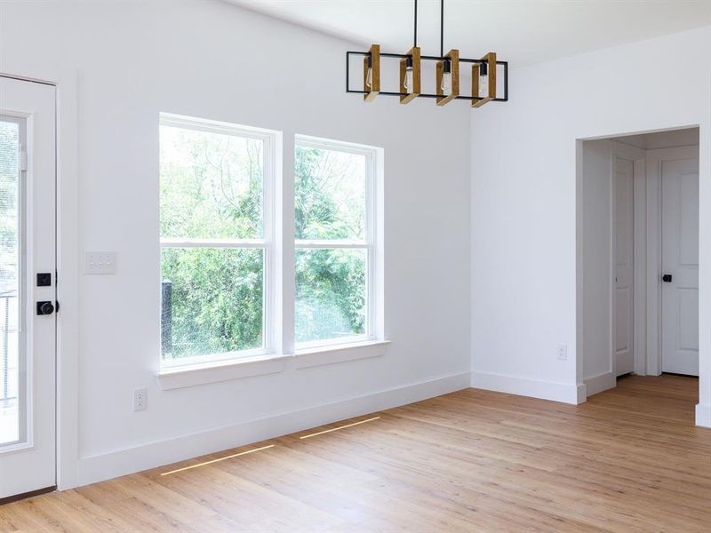 Dining area.