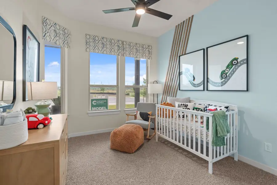 Furnished interior view inside a new home in The Crossvine – Garden Homes, Schertz (Image 3). Furnished interior view inside a new home in The Crossvine – Garden Homes, Schertz (Image 3).