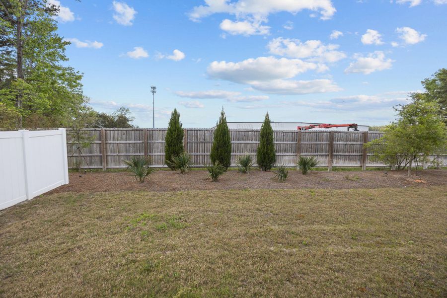 Exterior details and patio area of a home in , North Charleston (Image 28).