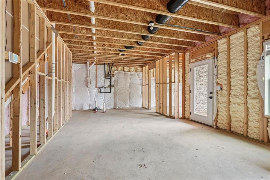 In-progress construction of a new home in Hemingway - Reserve Series, Cumming, GA (Image 53).