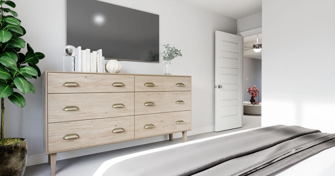Furnished interior view inside a new home in Oxford Station, Gallatin (Image 19).