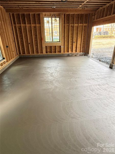 Garage Floor 2-6-26