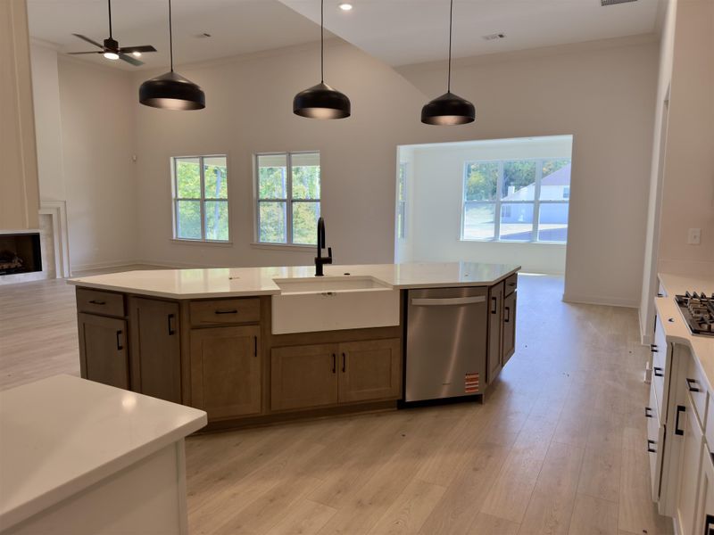 Furnished interior view inside a new home in White Oak, Arlington (Image 7).