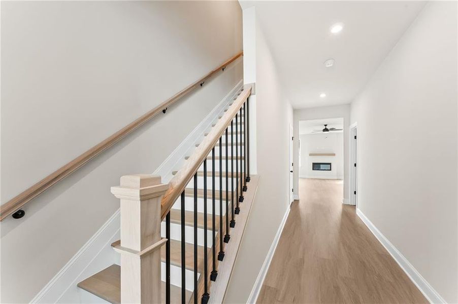 Spacious, unfurnished interior of a new home in The Village at Shallowford, Kennesaw (Image 13).