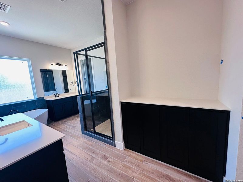 Furnished interior view inside a new home in Village at Three Oaks, Seguin (Image 3).
