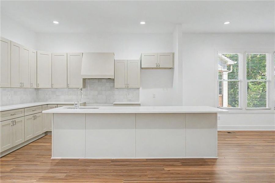 Furnished interior view inside a new home in , Atlanta (Image 10).