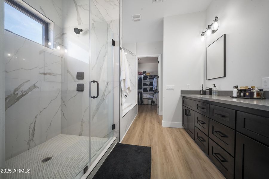 Updgraded shower & Tub